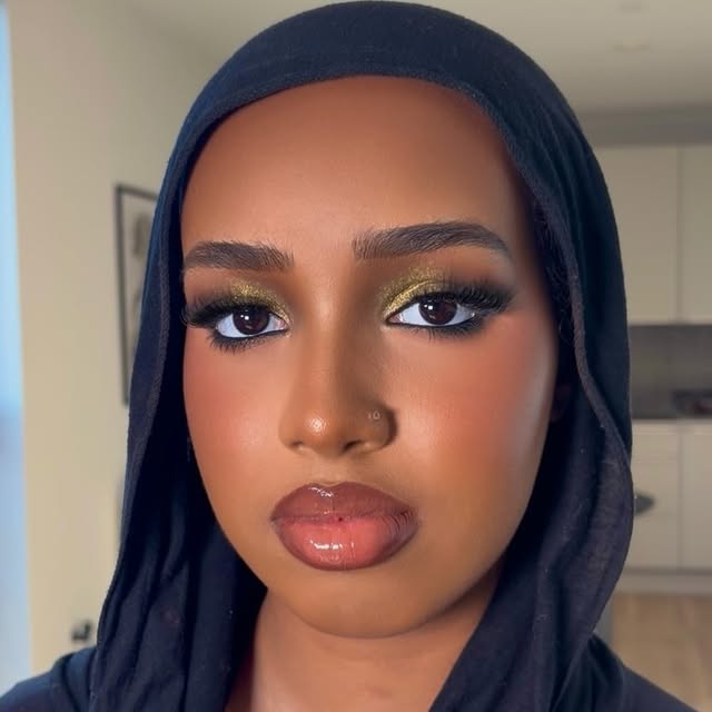 Soft glam makeup look by WM Artistry